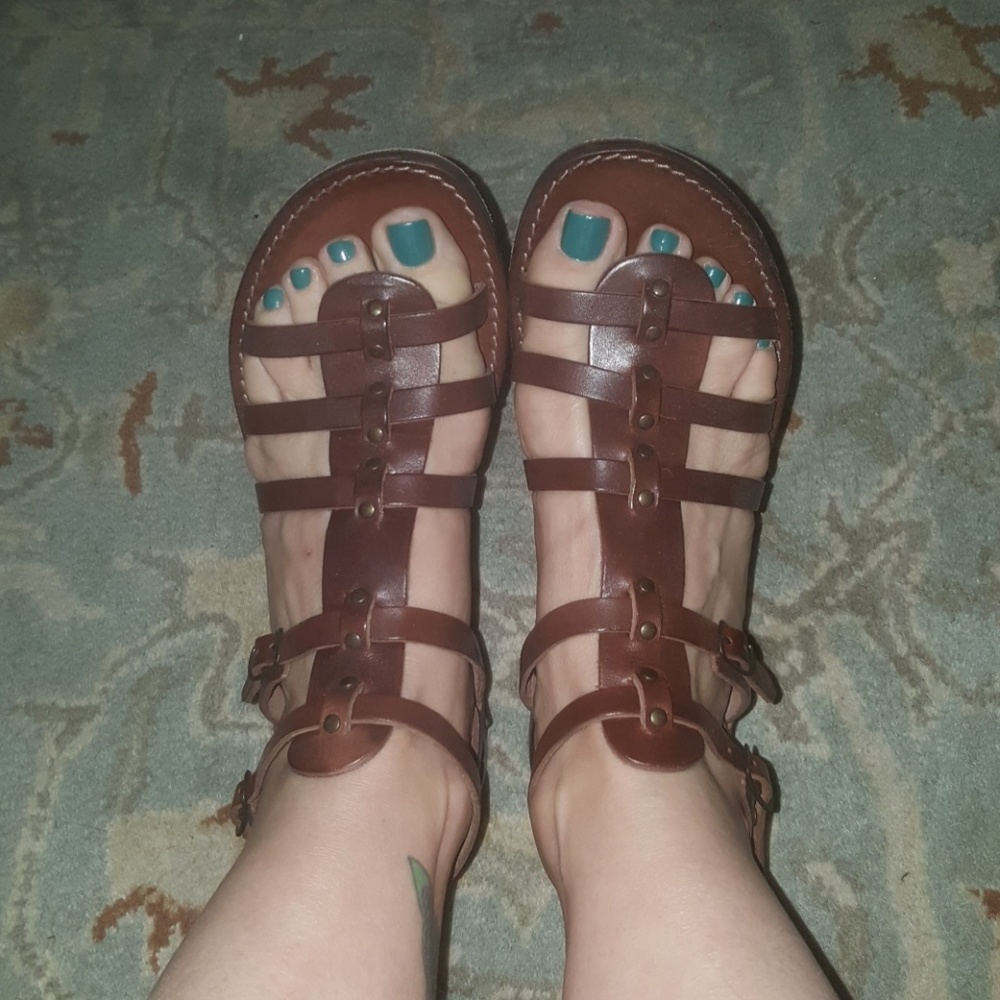 Italian Handmade Leather Gladiator Sandals